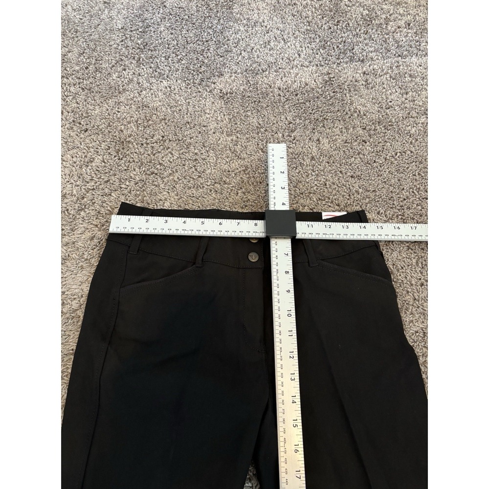 NWT Let's Ride Equestrian Ribb Knee Patch Black Riding 28 Pants - Picture 3 of 7